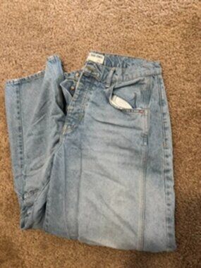 Free People Horseshoe Jeans, 28 Long